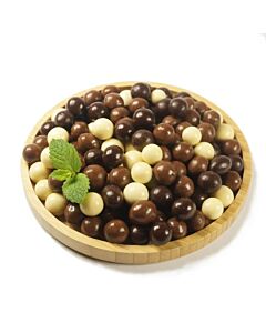 Chocolade hazelnoten gemengd 250 gram