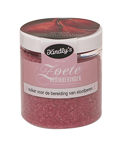 Perenrode Gekleurde Suiker Kindly's