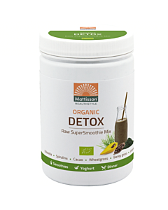 Supersmoothie raw detox mix Mattisson Actie t.h.t. 01-07-2023