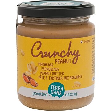 Pindakaas Crunchy TerraSana 250 gr