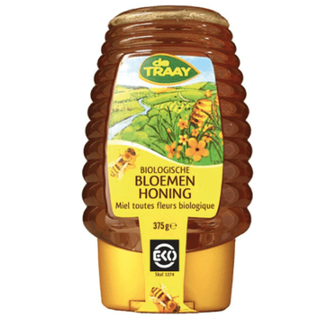 Bloemenhoning knijpfles De Traay