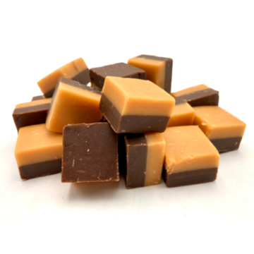 Caramel Fudge Blokjes Vanille-chocolade