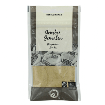 gemalen gember organic flavor company