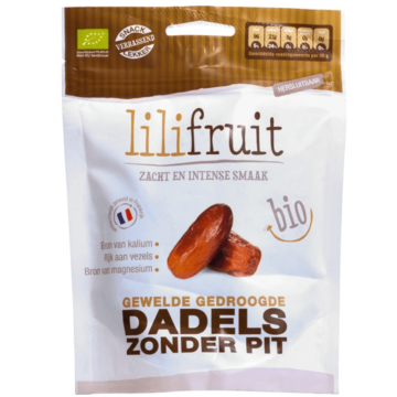 Gewelde dadels Lilifruit