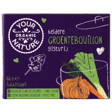 Groentebouillonblokjes Your Organic Nature