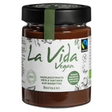 Hazelnoot- chocoladepasta La Vida Vegan