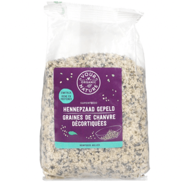 Hennepzaad gepeld Your Organic Nature