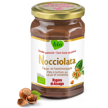 Nocciolata Cacao- en hazelnootpasta Riogoni di Asiago