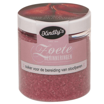 Perenrode Gekleurde Suiker Kindly's