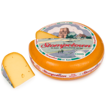 Stompetoren Jong Belegen 48+ | Noord-Hollandse Kaas - 500 gram