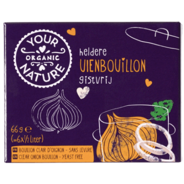Uienbouillonblokjes Your Organic Nature