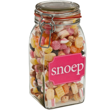 Weckpot Oud-Hollands Snoep