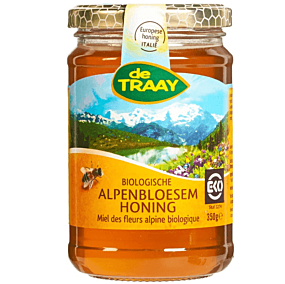 Alpenbloesem honing De Traay