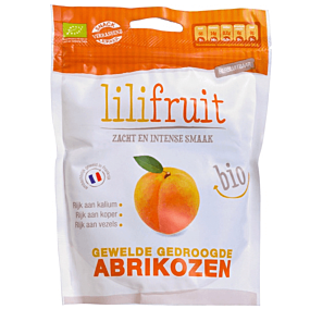 Gewelde abrikozen Lilifruit