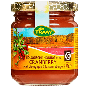 Honing met cranberry De Traay