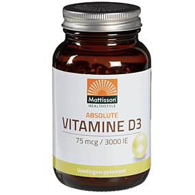 Vitamine D3 capsules Mattisson