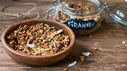 Homemade granola