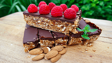 No-bake energie mueslirepen recept